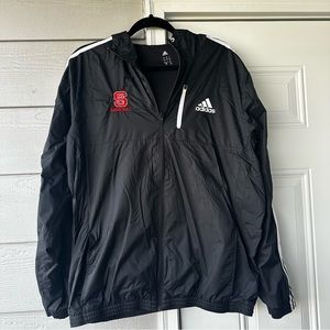 Adidas NC State Rain Jacket/ Windbreaker